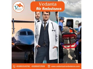 Emergency Air Ambulance in Patna at Low Cost by Vedanta