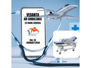 Vedanta Air Ambulance in Patna - Life-Saving Air Ambulance Service Provider