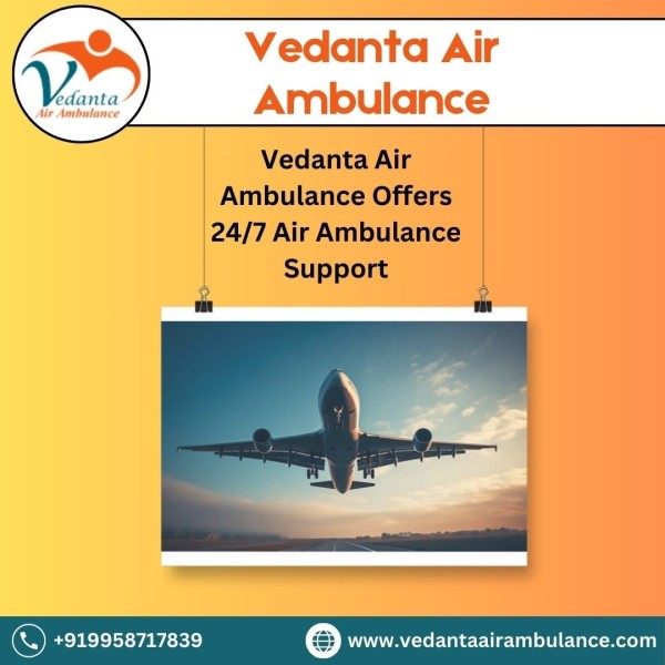 vedanta-air-ambulance-from-ranchi-with-unique-medical-system-big-0