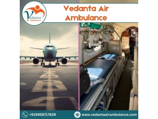 Vedanta Air Ambulance from Patna  Top-Class and Extremely Reliable