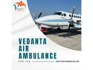 Air Ambulance in Ranchi with Superb Medical System from Vedanta Air Ambulance