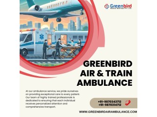 Get better health transportation service with Greenbird Air And Train Ambulance service in Indore