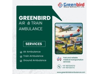 Get the guaranteed 24/7 service with Air and Train Ambulance Service in Nanded