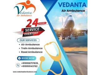 Book Vedanta Air Ambulance Service in Allahabad for Instant and Risk-free Patient Shifting