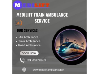 Advanced Healthcare Technology can be obtained via Medilift Train Ambulance Service in Patna