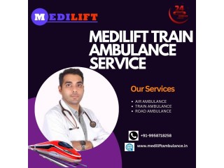 Medilift Train Ambulance Services in Jamshedpur Fulfilling the Needs of Patients