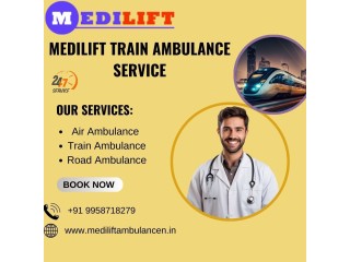 The Booking Process for Medilift Train Ambulance in Allahabad is Hassle-free