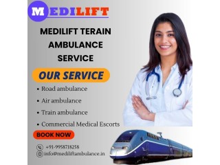 Medilift Train Ambulance in Ranchi Caters to all Patient Care Needs