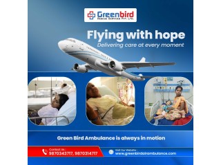 Greenbird Air and Train Ambulance in Kolkata provides Quick Transfer for Urgent Cases