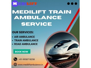 Medilift Train Ambulance in Guwahati Working hours to Transfer Patients