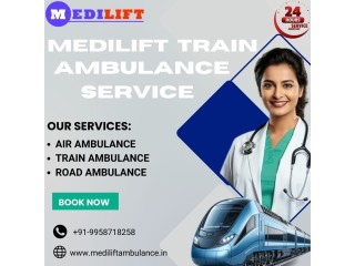 Medilift Train Ambulance Services' contact is for safety.