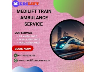 Pick Medilift Train Ambulance Service in Chennai for Safe Patient Movement