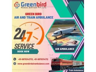 Greenbird Air and Train Ambulance in Bhubaneswar is a best option for Long-distance Transfer