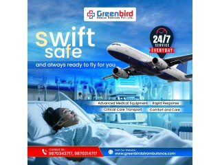 Transfer a Critical Patient in Patna with a Greenbird Air and Train Ambulance