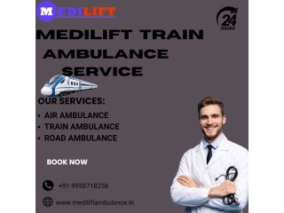 For Ultimate Convenience Choose Medilift Train Ambulance in Delhi