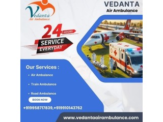 Hire Vedanta Air Ambulance Service in Ranchi with Top-class Medical Device