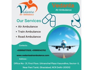 With the help of Vedanta Air Ambulance Service in Bhopal, you can Cover Longer Distance on Time