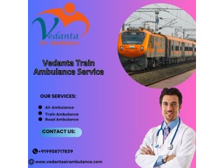 To move a patient quickly, choose Bangalore's Vedanta Train Ambulance